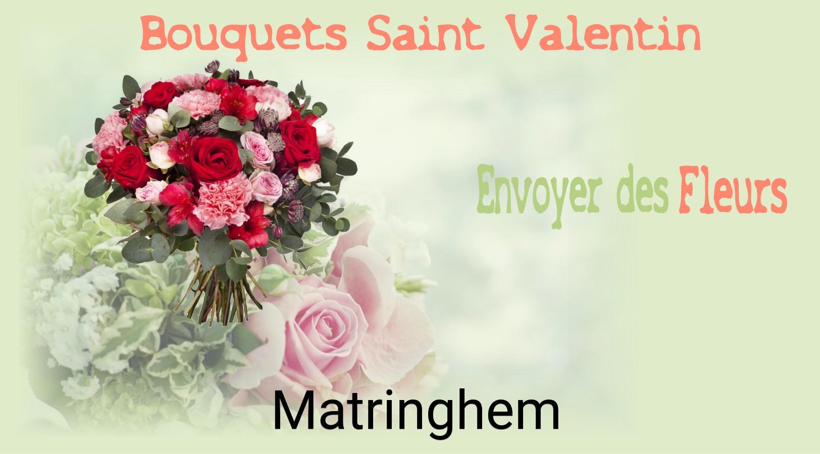 Roses de Saint-Valentin livrées à Matringhem